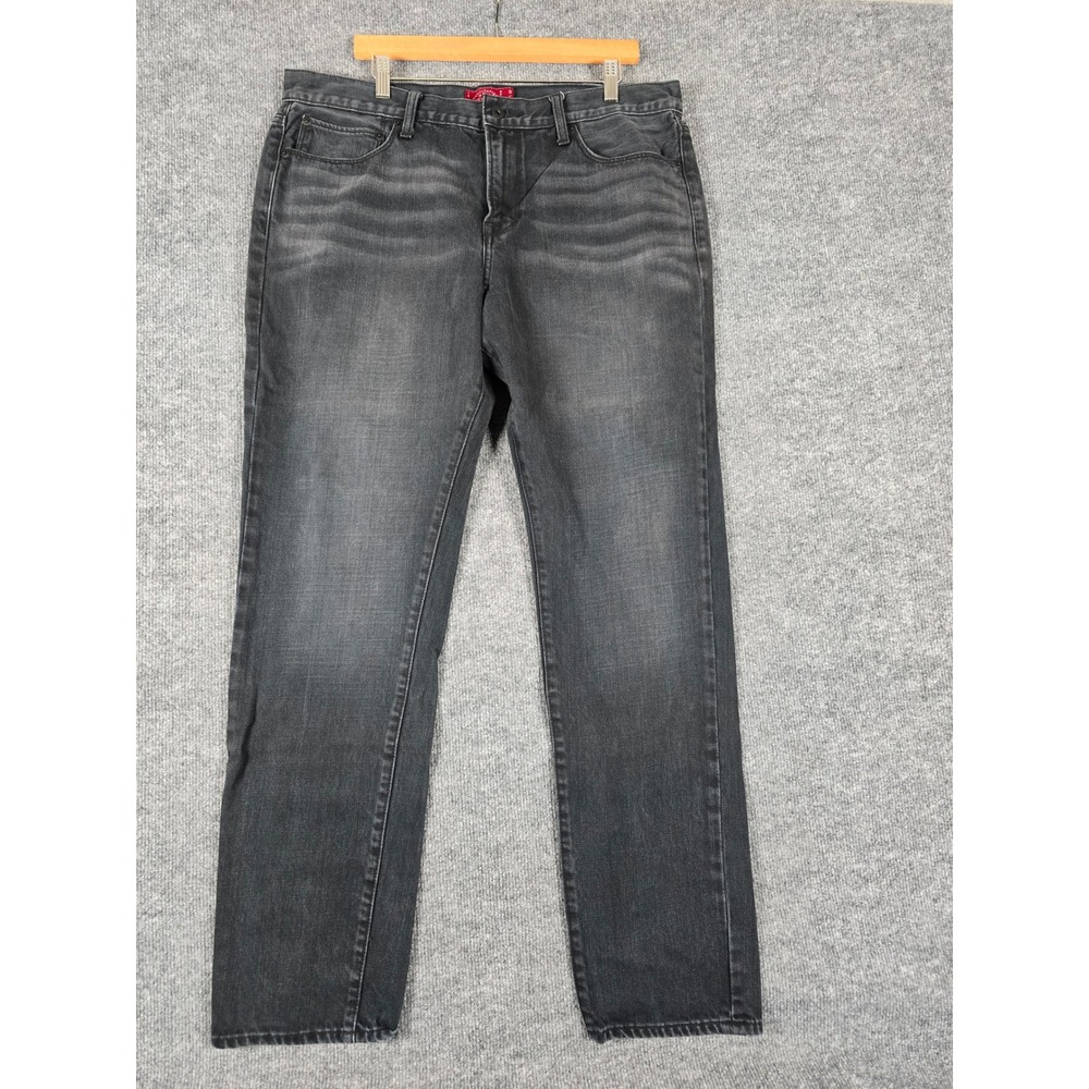 Lucky Brand Men Jeans 38x32 Authentic‎ Skinny Dark Wash Denim Pants